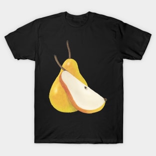 PEARS - WATERCOLOR PEAR PAINTING T-Shirt